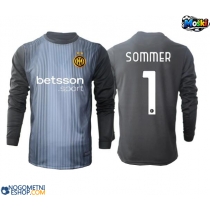 Moški Nogometni dresi Inter Milan Yann Sommer #1 Vratar Domači 2025-26 Dolgi Rokav